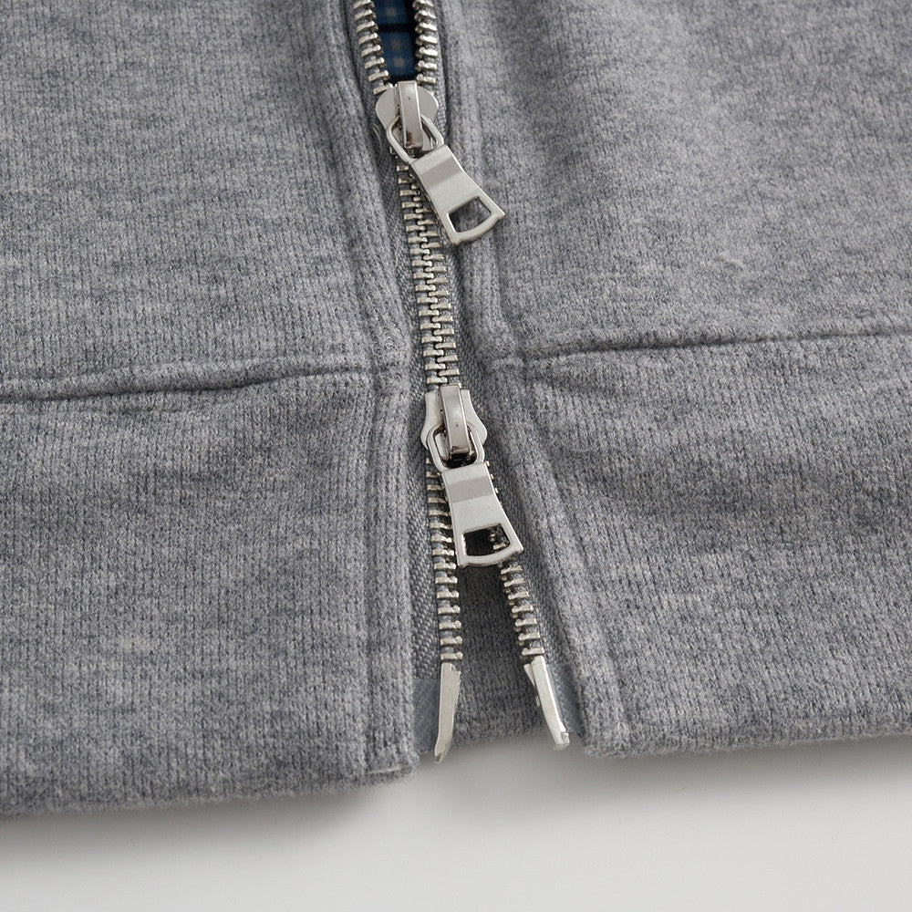 Pearl letter hooded sweatshirt