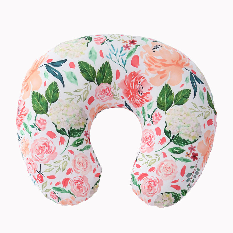 Baby Feeding Pillowcase Elastic U-shaped Breastfeeding Pillowcase Detachable Pillowcase Breastfeeding Pregnant Pillow
