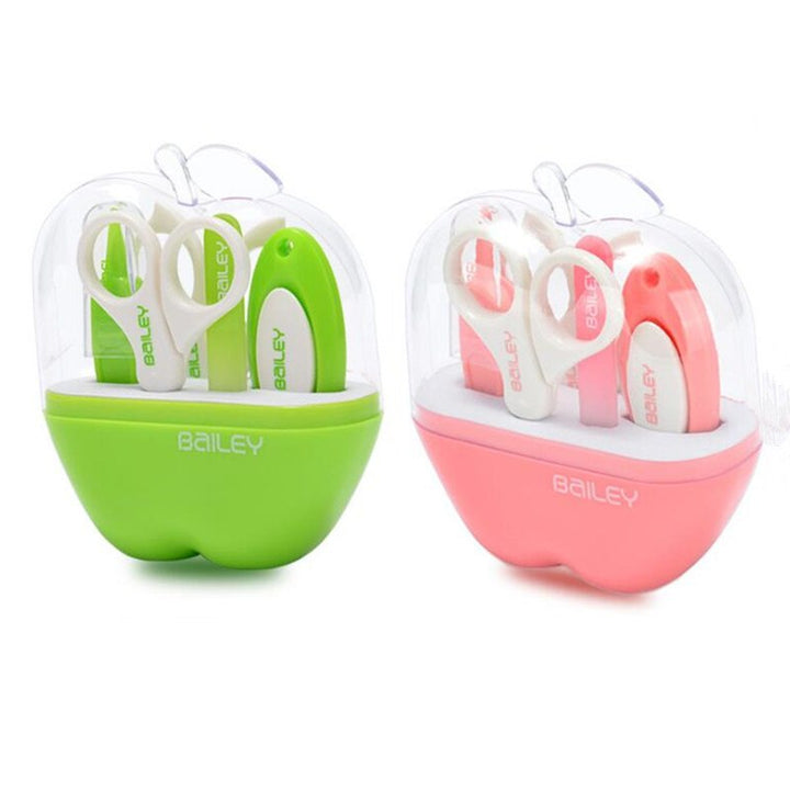 5 PCS/Set Baby Nail Scissors Set Nail Clippers Trimmer Newborn Baby Nail Clipper Safe Scissors Nail Care Suit Baby Care Product