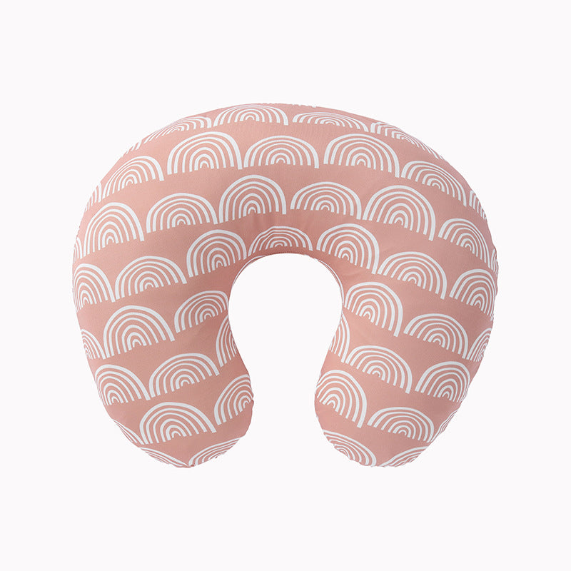 Baby Feeding Pillowcase Elastic U-shaped Breastfeeding Pillowcase Detachable Pillowcase Breastfeeding Pregnant Pillow